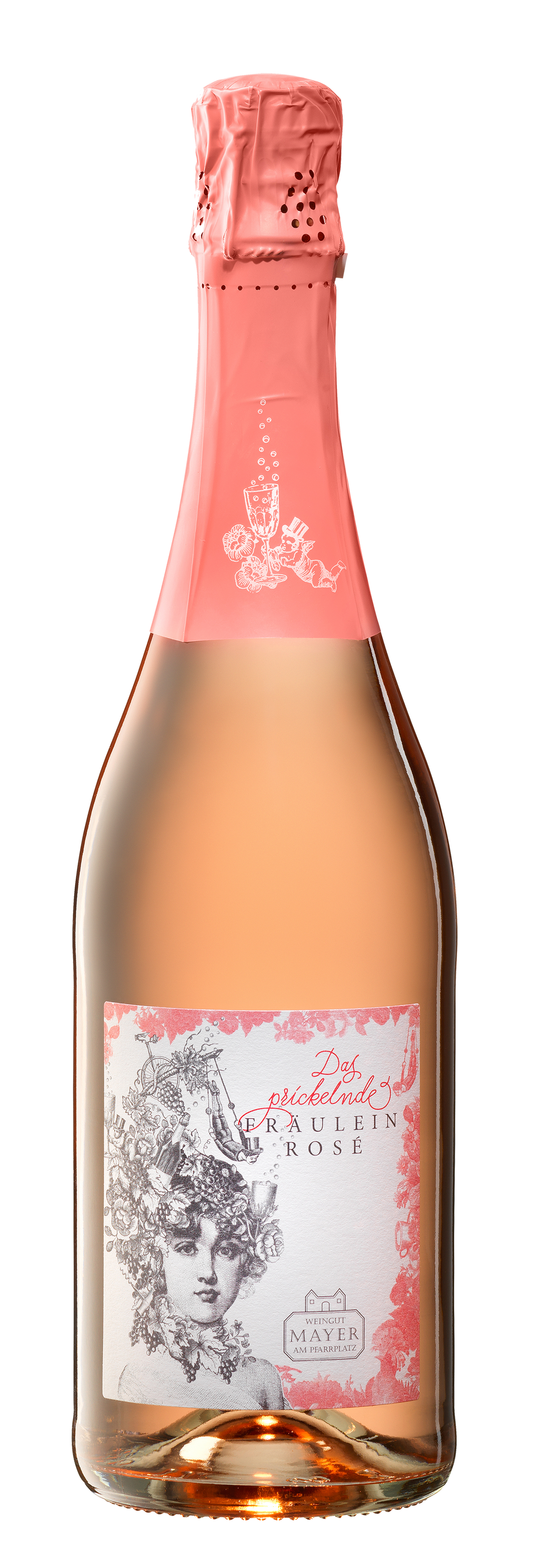 Mayer AM Pfarrplatz Prickelndes Fräulein Rosé - Sparkling Wine - Austria - Sustainably produced