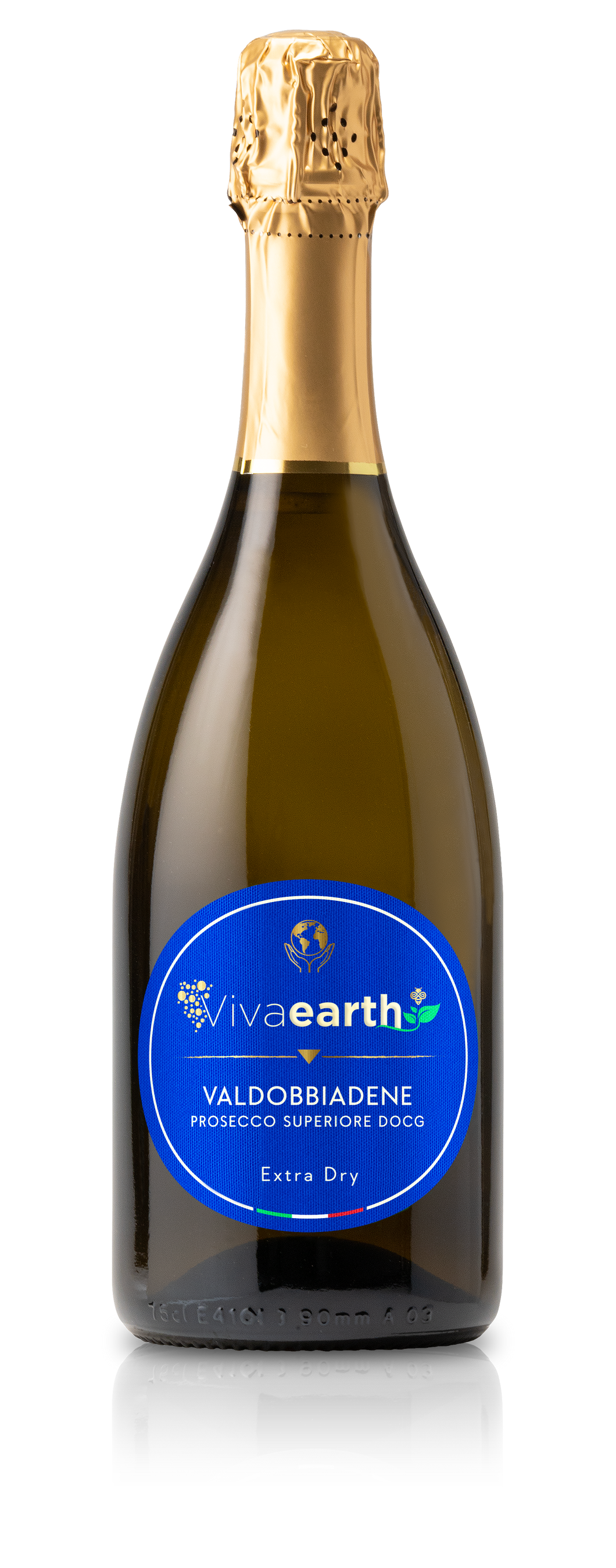 Prosecco Superiore DOCG Brut Extra Dry, 11% - Sustainably produced certified